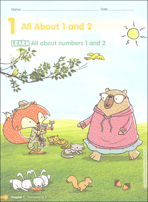 Math in Focus Student Edition Volume A Grade K