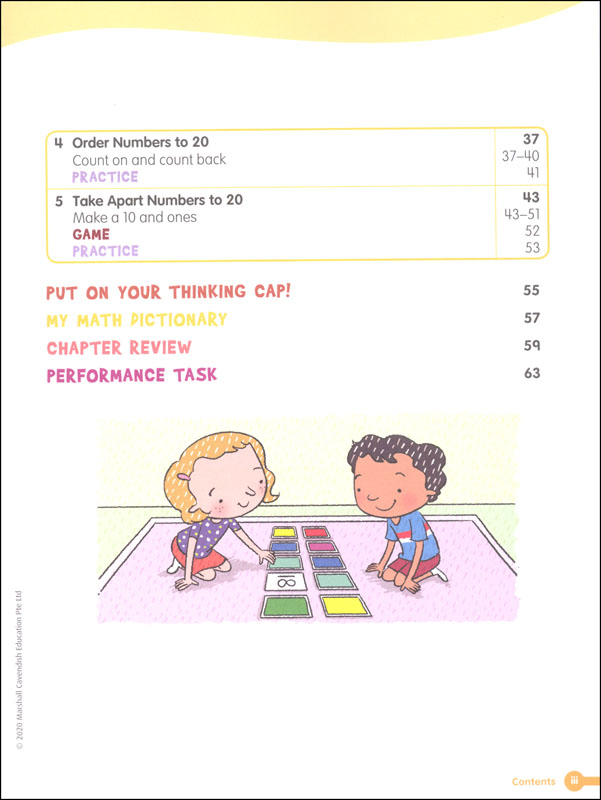 Math in Focus Student Edition Volume B Grade K