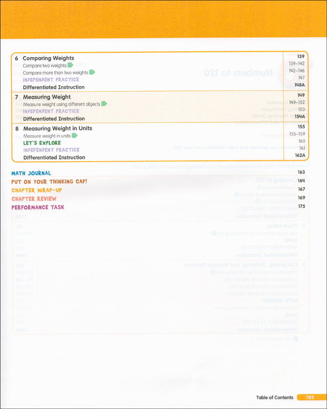 Math in Focus Teacher Edition Volume A Grade 1