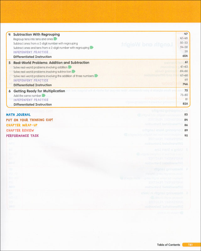 Math in Focus Teacher Edition Volume A Grade 1