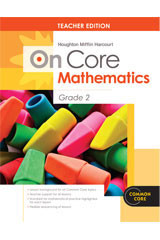 On Core Math Houghton Mifflin Harcourt Grade 2 Teacher Edition With Blackline Master Classroom Resource Center