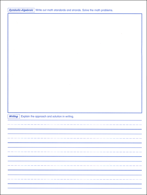 Universal Publishing: Math Journal - Book A, Grades 1-3
