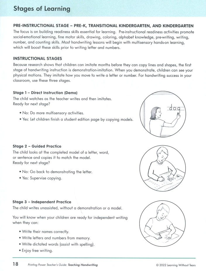 Handwriting Without Tears: Grade 2 Printing Power Teacher's Guide (2022