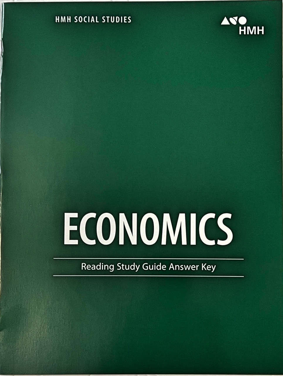 HMH Social Studies Economics Reading Study Guide Answer Key