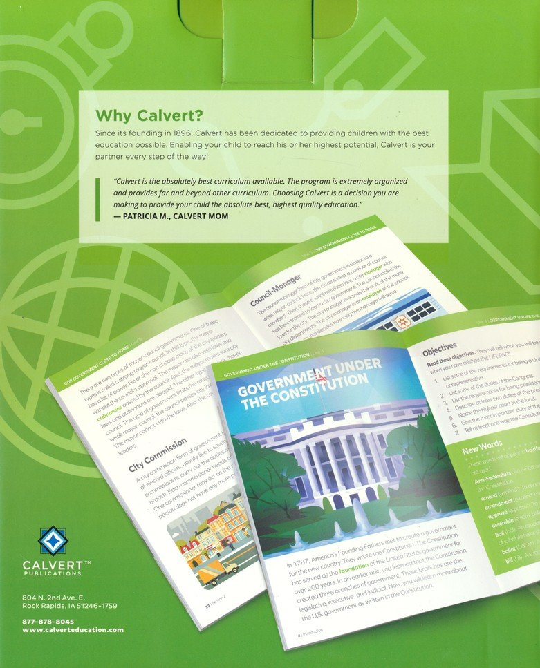 Calvert Education: Grade 2 History & Geography Complete Set
