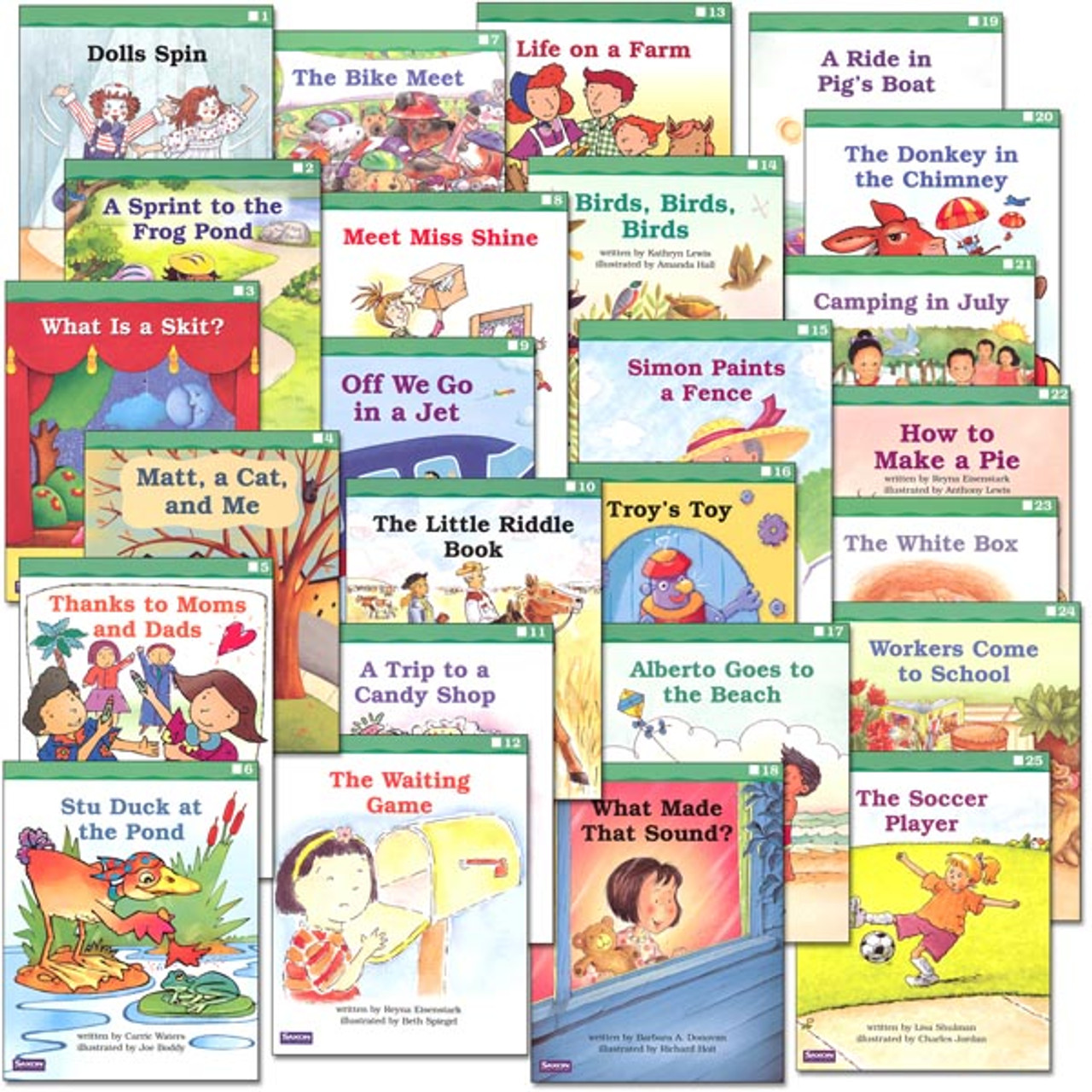 Saxon Phonics Grade 1 Fluency Readers HS Set Average Classroom Saxon Phonics Grade 1 Fluency Readers HS Set Average Classroom