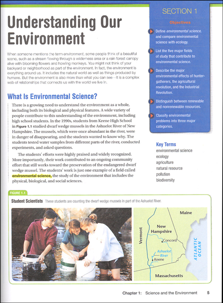 holt mcdougal environmental science critical thinking answers