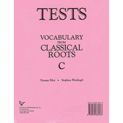  Vocabulary from Classical Roots Grade 9 - Book C Testbook