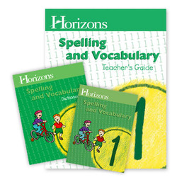 Horizons Grade 1 Spelling & Vocabulary Complete Set Horizons Grade 1 Spelling & Vocabulary Complete Set