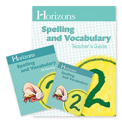 Horizons Grade 2 Spelling & Vocabulary Complete Set Horizons Grade 2 Spelling & Vocabulary Complete Set
