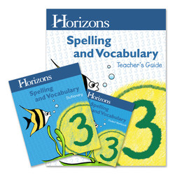 Horizons Grade 3 Spelling & Vocabulary Complete Set Horizons Grade 3 Spelling & Vocabulary Complete Set