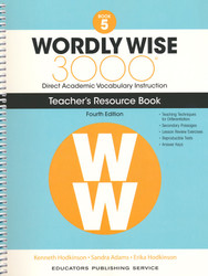 Wordly Wise 3000 4th Edition Book 5 Teacher Resource Book Wordly Wise 3000 4th Edition Book 5 Teacher Resource Book