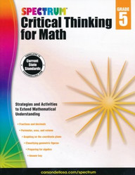Spectrum Critical Thinking for Math Grade 5 Spectrum Critical Thinking for Math Grade 5