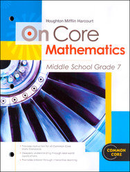On Core Math - Houghton Mifflin Harcourt - Grade 7 Student Worktext On Core Math - Houghton Mifflin Harcourt - Grade 7 Student Worktext