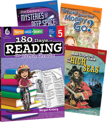 180 Days of Reading Grade 5 Bundle: 4 Book Set 180 Days of Reading Grade 5 Bundle: 4 Book Set