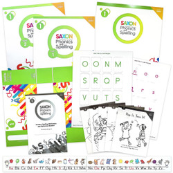 Saxon Phonics and Spelling - Grade 1 - Single Student Add On Kit Saxon Phonics and Spelling - Grade 1 - Single Student Add On Kit