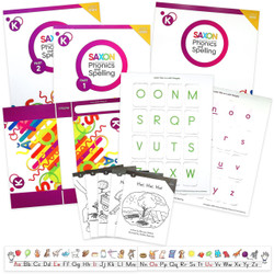 Saxon Phonics and Spelling - Gr. K - Single Student Add On Kit Saxon Phonics and Spelling - Gr. K - Single Student Add On Kit
