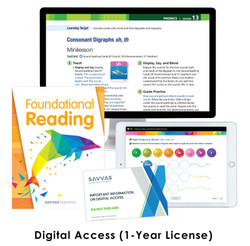 Savvas Essentials Foundational Reading Bundle Grade 1