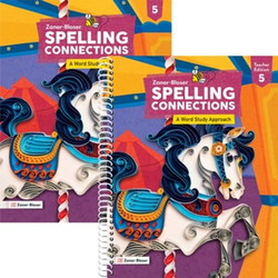Zaner-Bloser Spelling Connections Grade 5 Student/Teacher Homeschool Bundle (2022 Edition) Zaner-Bloser Spelling Connections Grade 5 Student/Teacher Homeschool Bundle (2022 Edition)