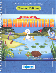 Universal Handwriting: Reinforcing Manuscript - Grade 1 Teacher Edition (2022)
