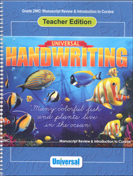 Universal Handwriting: Manuscript Review & Intro Cursive-Grade 2MC Teacher Edition (2022)