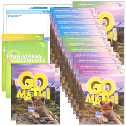 Go Math 2015 Grade 1 Bundle  Go Math 2015 Grade 1 Bundle