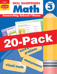 Evan-Moor Skill Sharpeners: Math, Grade 3