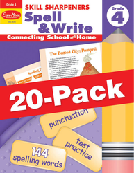 Evan-Moor Skill Sharpeners: Spell & Write, Grade 4 Evan-Moor Skill Sharpeners: Spell & Write, Grade 4