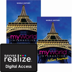 My World Interactive Social Studies Grade 6-8 World History Bundle My World Interactive Social Studies Grade 6-8 World History Bundle
