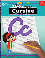 180 Days of Cursive:  Beginning Grade 2-3