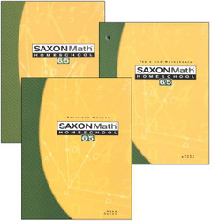 Saxon Math 6/5 3rd Edition Homeschool Kit Saxon Math 6/5 3rd Edition Homeschool Kit