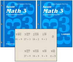 Saxon Math Grade 3 Student Workbooks  Saxon Math Grade 3 Student Workbooks