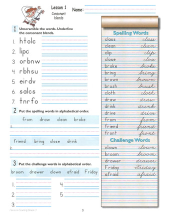 Professional Development Resources Student Spelling Vocabulary Grade 3 Office Products