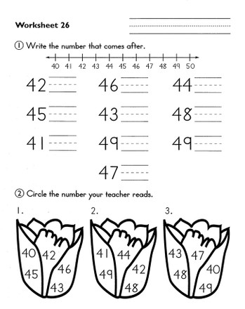 Horizons Gr. K Math Student Worksheet Packet - Classroom Resource Center