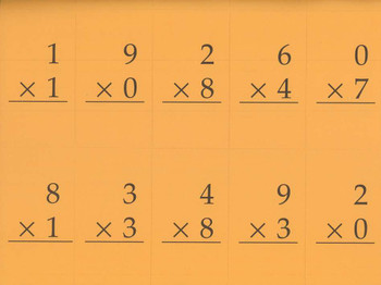 Saxon Math 5 4 And Up Middle Grade Basic Fact Cards Grades 4 8 Classroom Resource Center