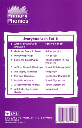 Primary Phonics Storybooks 6 Starter Set Grades K-2