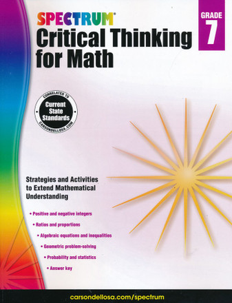 spectrum critical thinking for math grade 7 pdf