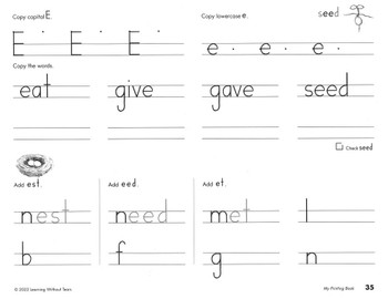 Handwriting Without Tears Grade 1 Kit