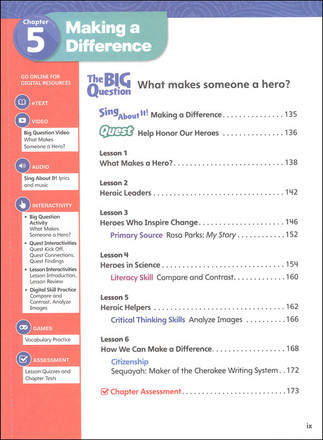 My World Interactive Social Studies Grade 2 Worktext