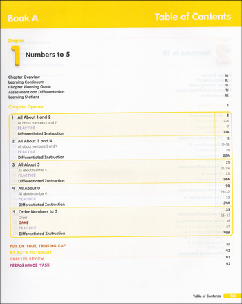 Math in Focus 2020 Teacher Edition Volume A Grade K
