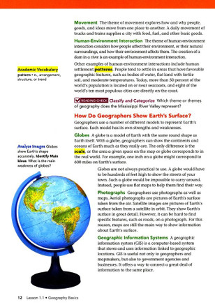 My World Interactive Social Studies Grade 6-8 World Geography Bundle