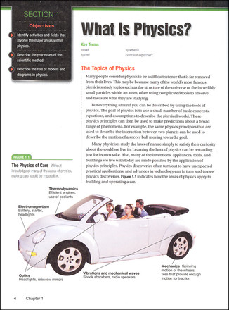 Holt McDougal Physics StudentTextbook - Classroom Resource