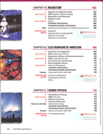 Holt McDougal Physics StudentTextbook - Classroom Resource