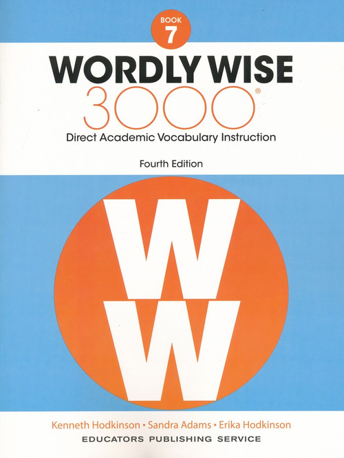 hc様　WORDLY WISE 3000 レベル6and7 hc様 WORDLY WISE 3000 レベル6and7 Wordly Wise 3000 Book 7