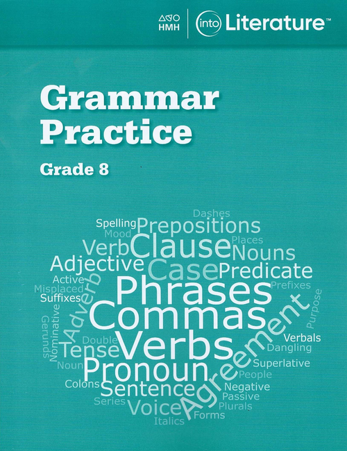 Into Literature: Grade 8 Grammar Practice Workbook