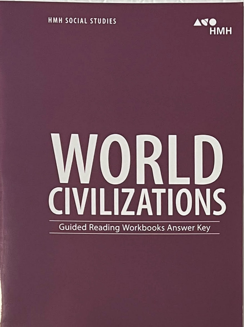 HMH Social Studies World Civilizations Guided Reading Workbook Answer Key