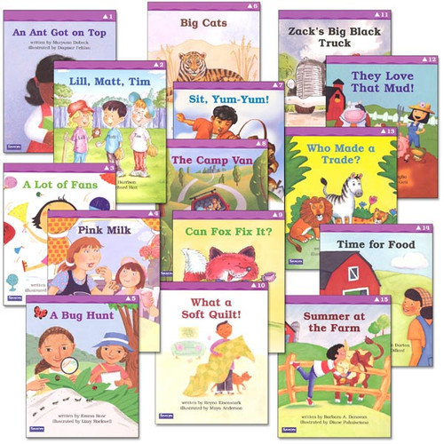 Saxon Phonics Grade K Fluency Readers HS Set Challenge