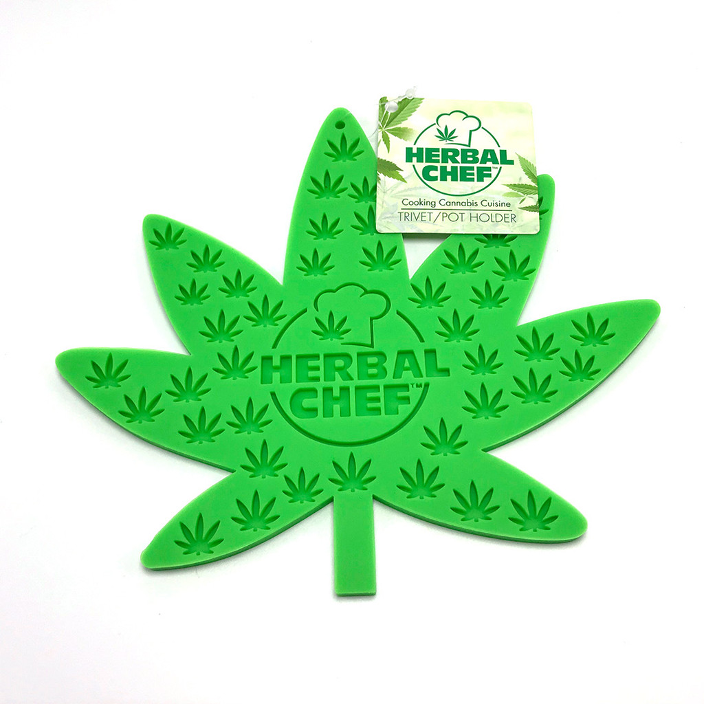 Herbal Chef Hemp Leaf Trivet