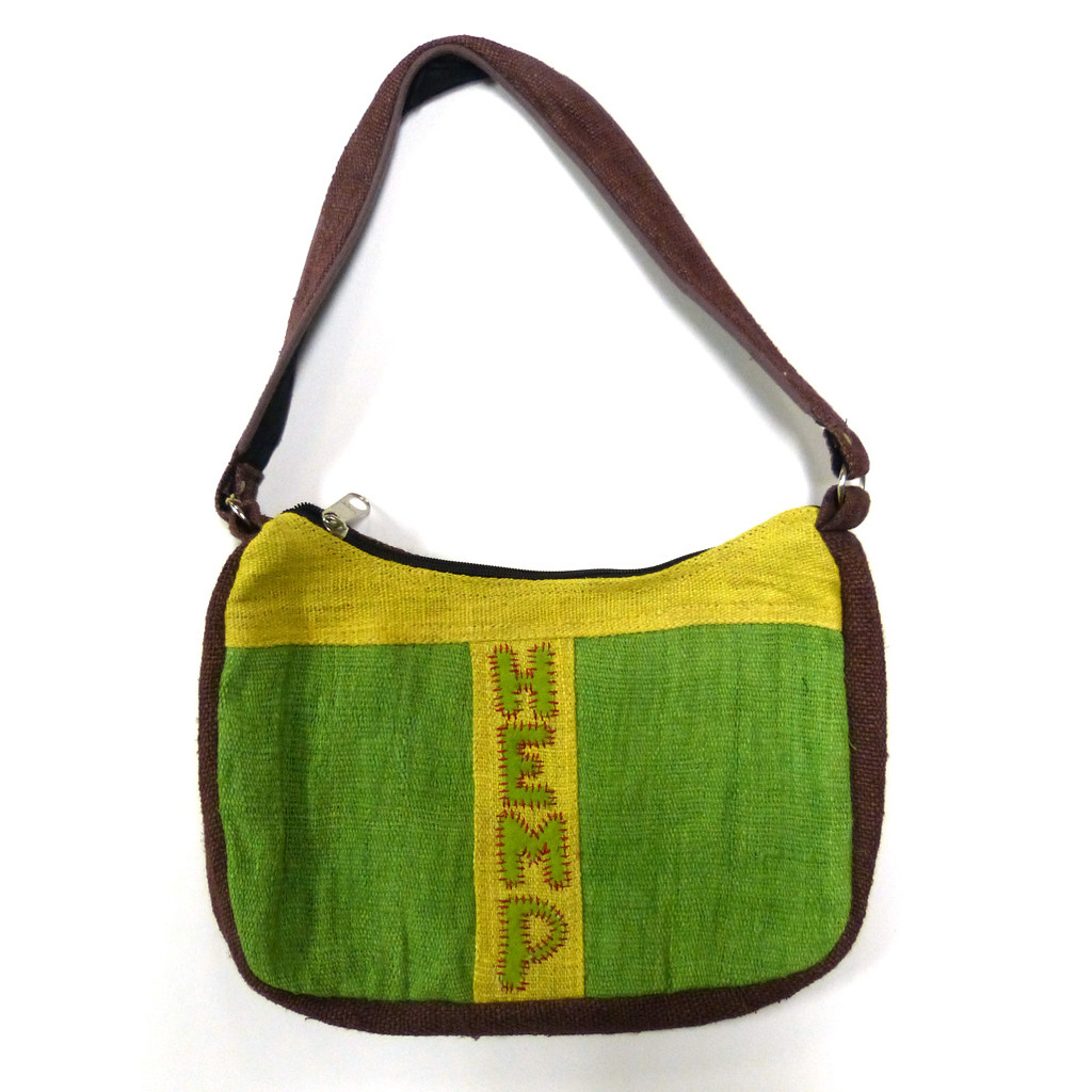 Earth Divas Hemp Handbag with HEMP logo (3 colors available)