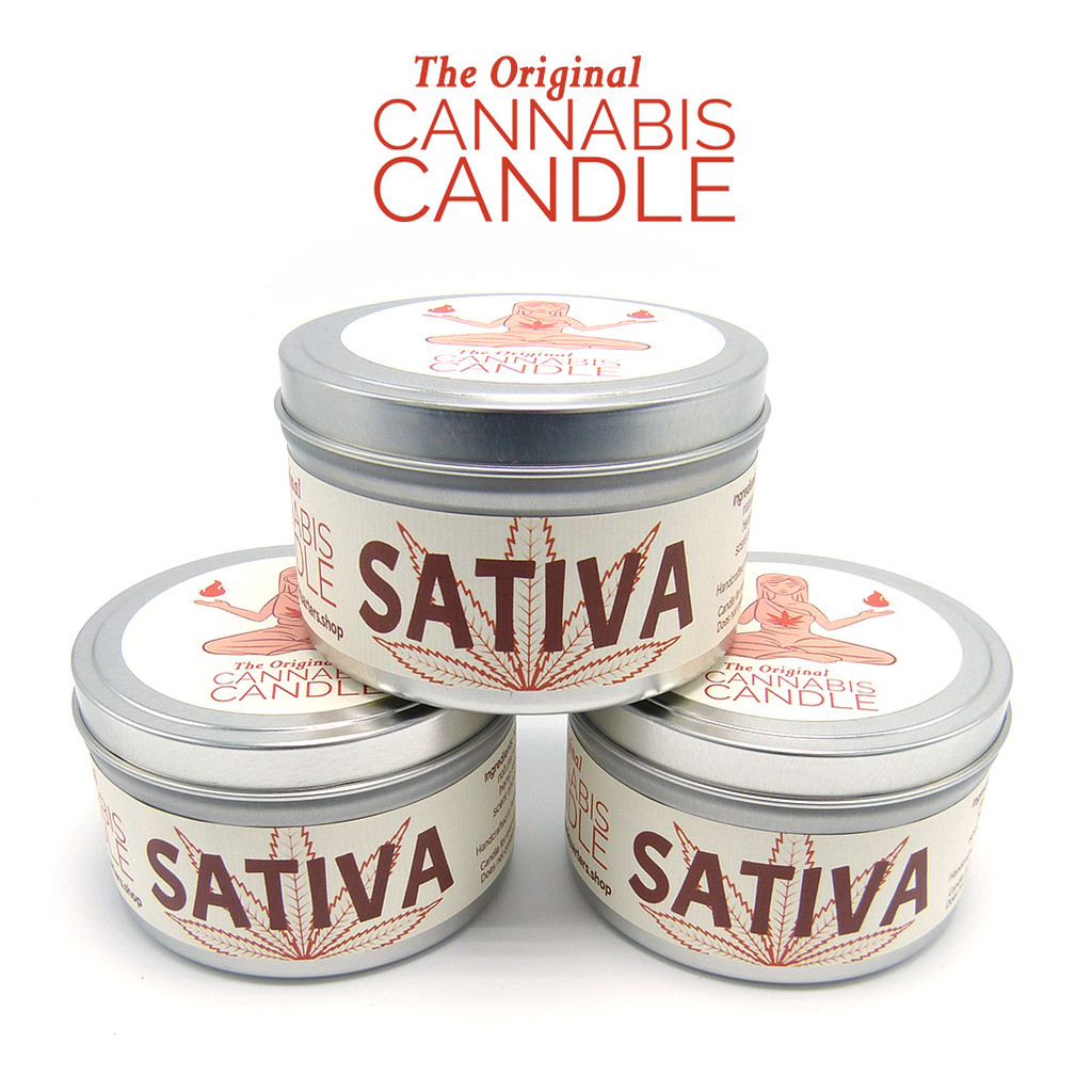 The Original Cannabis Candle - SATIVA